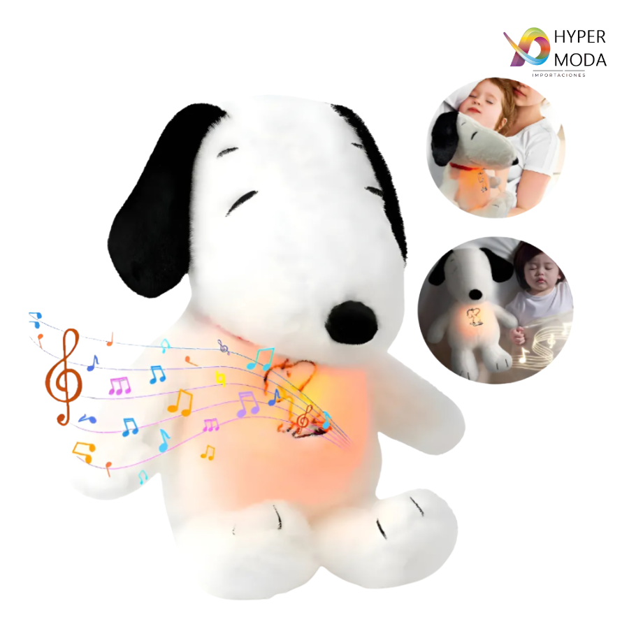 Peluche Snoopy Respiracion Antiestres